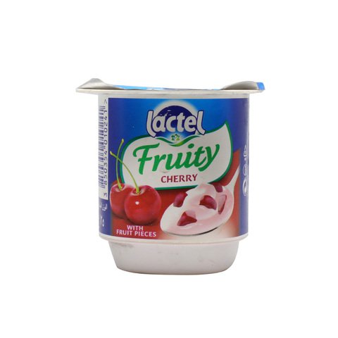 Lactel Dessert Cherry With Fruit Pieces 125 g