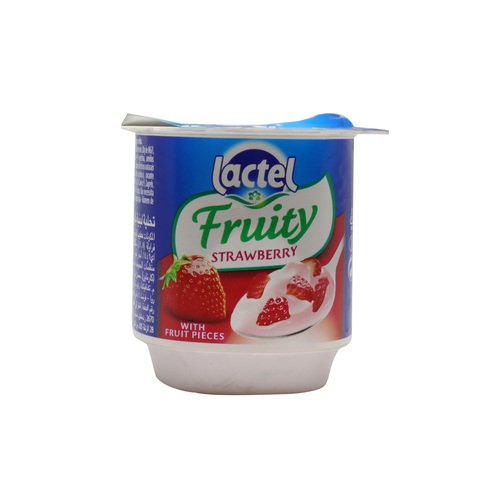 Lactel Dessert Strawberry 125 g
