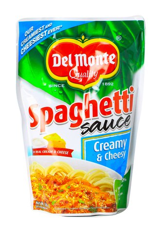 Del Monte Spaghetti Sauce Creamy &amp; Cheesy 500 g