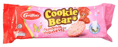 Griffins Cookie Bear Pink 150 g