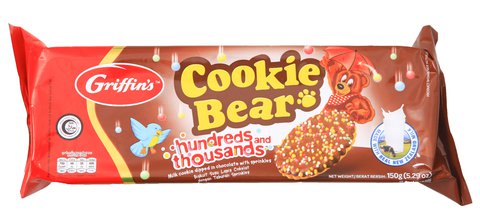 Griffins Cookie Bear Chocolate 150 g
