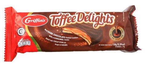 Griffins Toffee Dark Choco 150 g