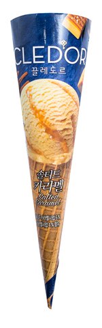 Cledor Salted Caramel Ice Cream Cone 160 ml