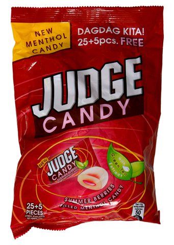 Judge Berries Mentholated Candy 135 g