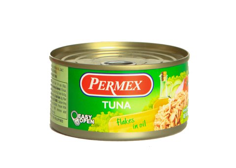 Permex Producer &amp; Exporter Corp Tuna Flakes Oil 184 g
