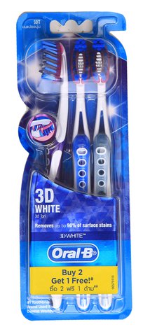 Oral-B Toothbrush 3D White Soft 3 1 pc