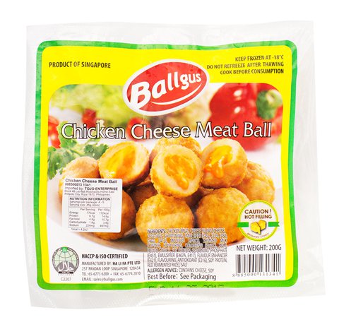 Ballgus Chicken Cheese Meat Ball 200 g