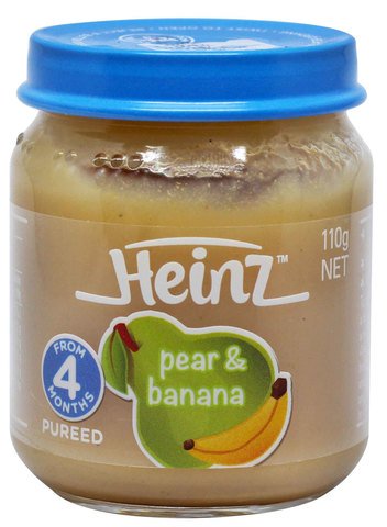 Heinz Pear &amp; Banana 110 g