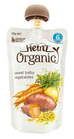 Heinz Sweet Baby Vegetables Pureed Baby Food (From 6 Months) 120 g