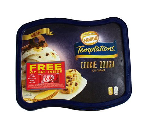 Nestle Temptations Cookie Dough Ice Cream 1.3 l