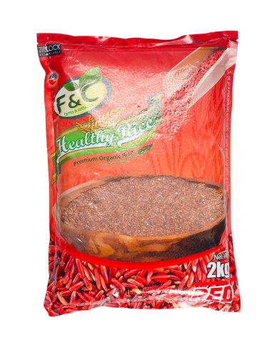 Healthy Rice Premium Organic Red Rice 2 kg