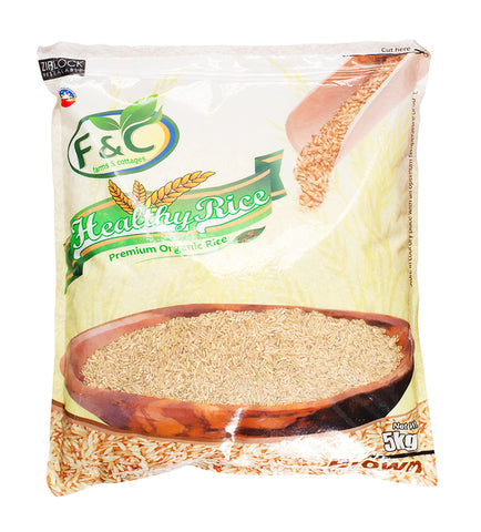 Healthy Rice Premium Organic Brown Rice 5 kg