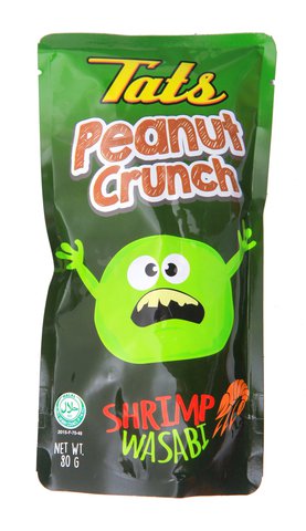 Tats Peanut Crunch Shrimp Wasabi 80 g