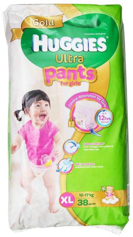Huggies Ultrapants Girl – Extra Large 38 pcs /pack