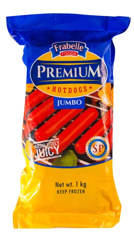 Frabelle Premium Hotdog Jumbo 1 kg