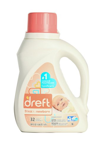 Dreft Liquid Detergent New Born 50  oz