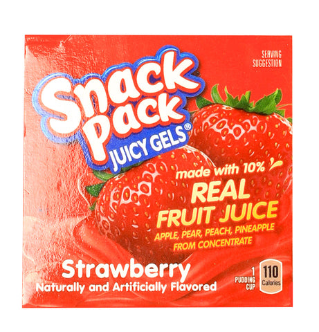 Special Snack Pack Strawberry Gel 92 g