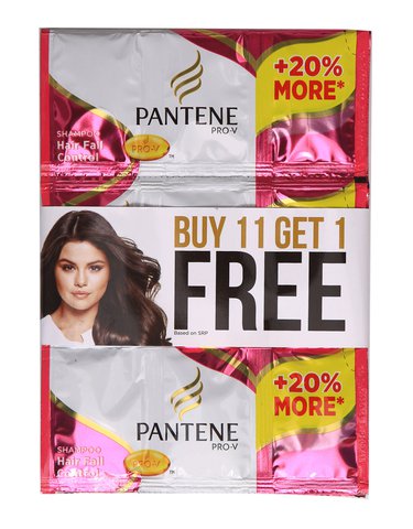 Pantene Shampoo Hairfall 1 pack (12 ml x 12 pcs)