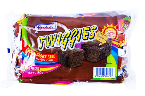 Gardenia Twiggies Choco Brown Cake 160 g /pack