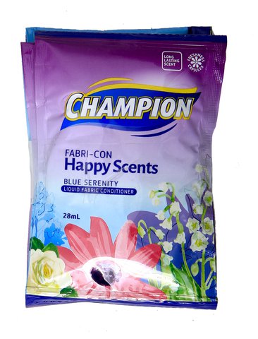 Champion Fabri-Con Blue Serenity Fabric Conditioner 28 ml