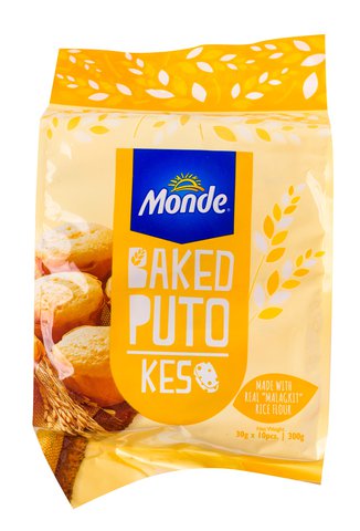 Monde Baked Puto Keso 1 pack (10 pcs x 30 g)