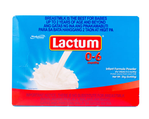 Lactum 0 To 6 Months Infant Formula Powder 2 kg