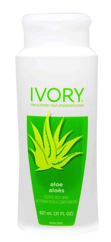 Ivory Body Wash - Aloe 621 ml