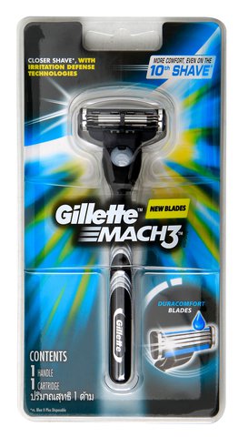 Gillette Mach 3 Base Razor 1 pc