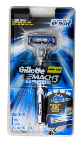 Gillette Mach 3 Turbo Razor 1 pc