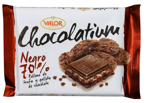 Valor Chocolatium Negro 70% 100 g