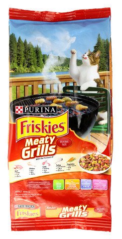 Friskies Meat Grills Cat Food 450 g