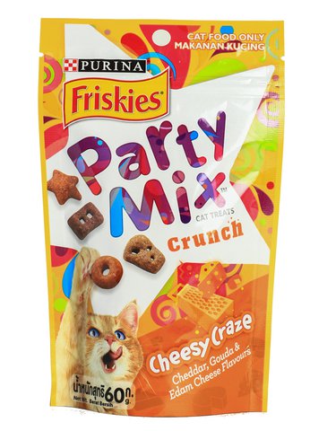 Friskies Party Mix Cheezy Craze Cat Food 60 g