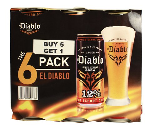 Bali El Diablo Beer 5 Free 1 Promo 6 pcs /pack
