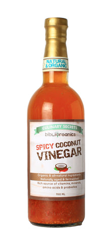 Bibliorganics Spiced Coco Vinegar 700 ml