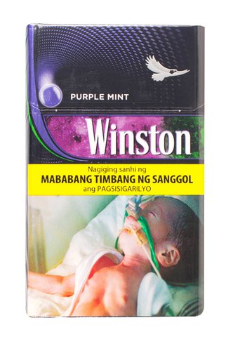 Winston Cigarette Purple Mint FTB 20 pcs /pack