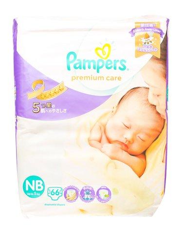 Pampers Premium Care - New Born Baby Diapers 66 pcs /pack