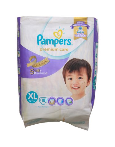 Pampers Premium Care Baby Diapers Economy - Extra Large 18 pcs /pack