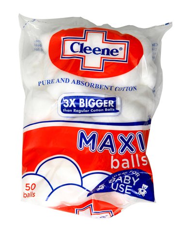 Cleene Cotton Maxi Balls 50 pcs /pack
