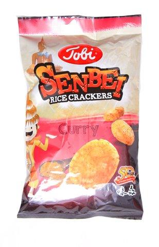 Tobi Senbei Rice Cracker Curry 50 g