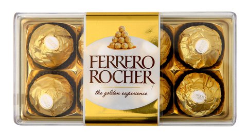 Ferrero Rocher T8 Box Acrylic 8 pcs /pack (100 g)