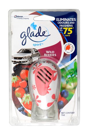 Glade Sport Wild Berries Car Freshener 7 ml