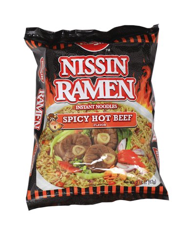 Nissin Ramen Ramen Spicy Hot Beef 62 g