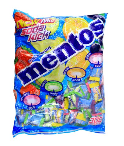 Mentos Soda Mix Chewy Dragees 810 g