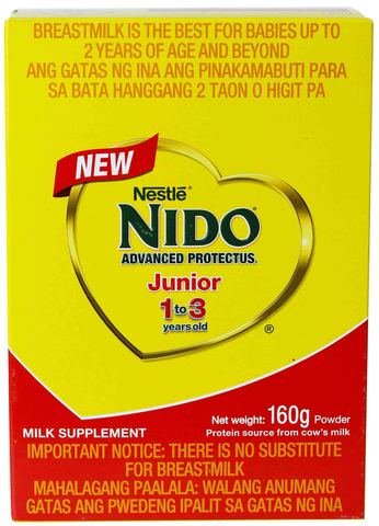Nido Junior 1-3 Years Milk Supplement Powder 160 g