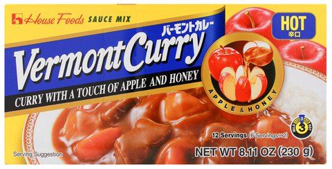Vermont Curry Hot 230 g
