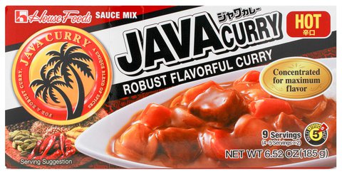 Java Curry Hot 185 g