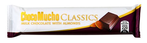 Choco Mucho Classics Milk Chocolate With Almonds 40 g