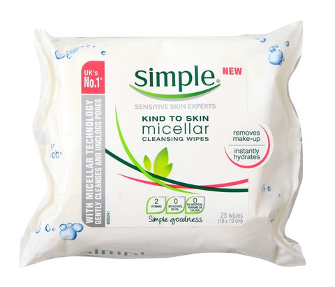 Pond's Simple Facial Wipes Micellar 25 sheets /pack