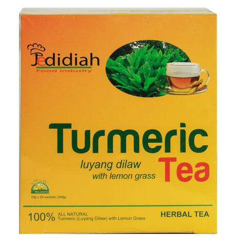 Jedidiah Turmeric Tea Powder 1 pack (24 sachets x 10 g)
