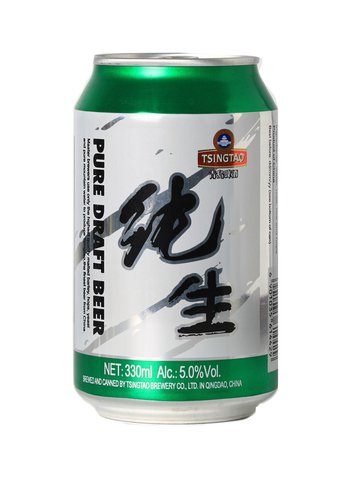 Beer Macho Tsingtao Draft Beer Can 330 ml